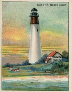 1911 American Tobacco Company Lighthouse Series (T77) #NNO Eatons Neck Light Front