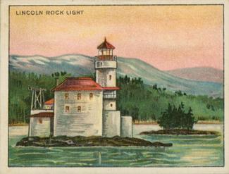 1911 American Tobacco Company Lighthouse Series (T77) #NNO Lincoln Rock Light Front