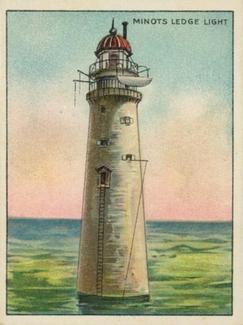 1911 American Tobacco Company Lighthouse Series (T77) #NNO Minots Light Front
