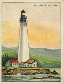 1911 American Tobacco Company Lighthouse Series (T77) #NNO Pigeon Point Light Front
