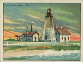 1911 American Tobacco Company Lighthouse Series (T77) #NNO Point Judith Light Front