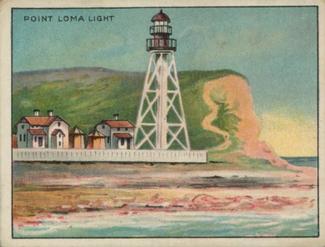 1911 American Tobacco Company Lighthouse Series (T77) #NNO Point Loma Light Front