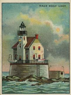 1911 American Tobacco Company Lighthouse Series (T77) #NNO Race Rock Light Front