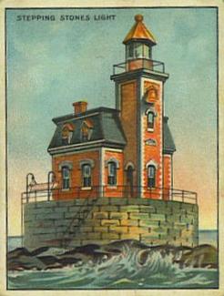 1911 American Tobacco Company Lighthouse Series (T77) #NNO Stepping Stones Light Front