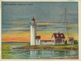 1911 American Tobacco Company Lighthouse Series (T77) #NNO Annisquam Harbor Light Front