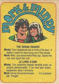 1978 O-Pee-Chee Mork & Mindy #23 I Tell You, Sylvia... We Can't Go on Meeting Like This! Back