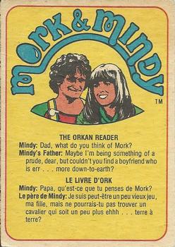 1978 O-Pee-Chee Mork & Mindy #53 It's the Only Way to Travel! Back
