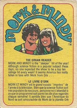 1978 O-Pee-Chee Mork & Mindy #54 You Can't Live in the Attic... It's Dirty and Full of Bugs! Back