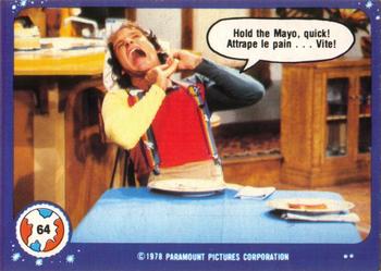 1978 O-Pee-Chee Mork & Mindy #64 Hold the Mayo, Quick! Front