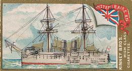 1889 Kinney Brothers Naval Vessels of the World (N226) #NNO H.M.S. Temeraire Front