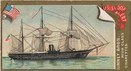 1889 Kinney Brothers Naval Vessels of the World (N226) #NNO U.S. Sloop Alert Front
