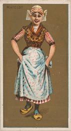 1889 Kinney Brothers National Dances (N225) #NNO Matelot (Female) Front