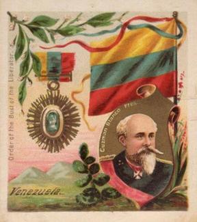 1888 Kinney Brothers International (N238) #NNO Venezuela Front