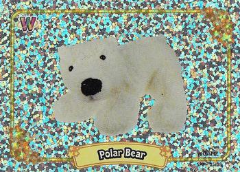 2008 Ganz Webkinz Series 3 - Sparkle Stickers #SP3-05 Polar Bear Front