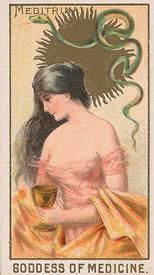 1889 W.S. Kimball & Co. Goddesses of Greeks & Romans (N188) #NNO Meditrina Front