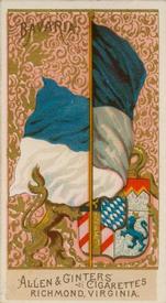 1890 Allen & Ginter Flags of All Nations (N10) #NNO Bavaria Front