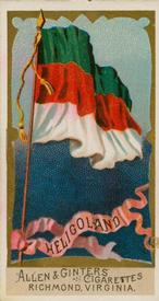 1890 Allen & Ginter Flags of All Nations (N10) #NNO Heligoland Front