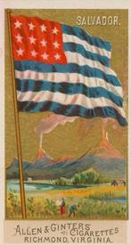 1890 Allen & Ginter Flags of All Nations (N10) #NNO Salvador Front
