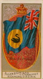 1890 Allen & Ginter Flags of All Nations (N10) #NNO West Australia Front
