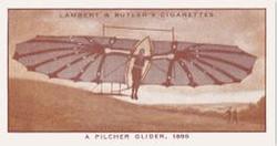 1933 Lambert & Butler A History of Aviation (Brown Fronts) #6 A Pilcher Glider, 1896 Front