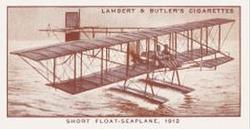 1933 Lambert & Butler A History of Aviation (Brown Fronts) #16 Short Float-Seaplane, 1912 Front