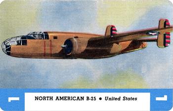1941 Whitman Publishing ZOOM Airplane Card Game, Set 2 (R112) #Blue 1 NORTH AMERICAN B-25 Front