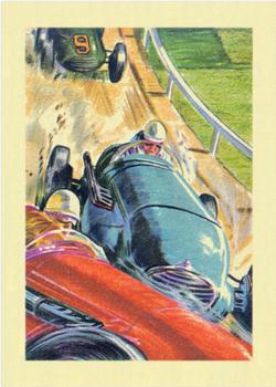 1956 Gum Inc. Adventure (R749) #38 Dirt Track Hot-Rodders .... Front