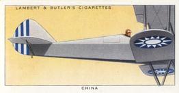 1937 Lambert & Butler's Aeroplane Markings #8 China Front