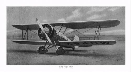 1933 Thompson's Malted Milk Aeroplane Pictures 1st Series #NNO Chance Vought Corsair Front
