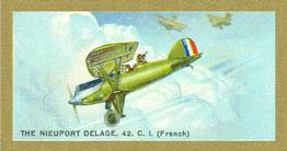 1926 Player's Aeroplane Series #5 The Nieuport Delage 42 C1 (French) Front