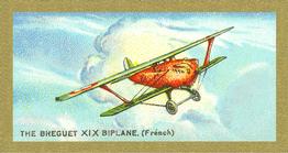 1926 Player's Aeroplane Series #8 The Breguet XIX Biplane (French) Front