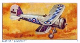 1936 Amalgamated Press Aeroplanes & Carriers (ZB7-0) #1 Gloster “Gauntlet” Front