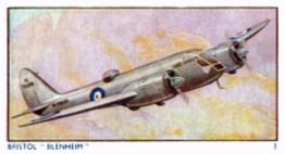 1936 Amalgamated Press Aeroplanes & Carriers (ZB7-0) #3 Bristol “Blenheim” Front