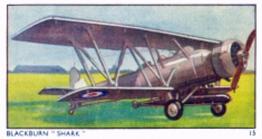1936 Amalgamated Press Aeroplanes & Carriers (ZB7-0) #15 Blackburn “Shark” Front