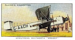 1990 Imperial Tobacco Ltd. 1935 Player's Aeroplanes (Civil) (Reprint) #3 Armstrong Whitworth 
