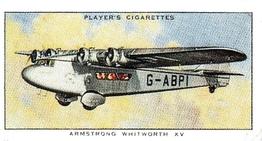 1990 Imperial Tobacco Ltd. 1935 Player's Aeroplanes (Civil) (Reprint) #4 Armstrong Whitworth XV (Great Britain) Front