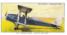 1990 Imperial Tobacco Ltd. 1935 Player's Aeroplanes (Civil) (Reprint) #12 De Havilland “Moth-Major” (Great Britain) Front