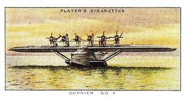 1990 Imperial Tobacco Ltd. 1935 Player's Aeroplanes (Civil) (Reprint) #40 Dornier “DO X” (Germany) Front