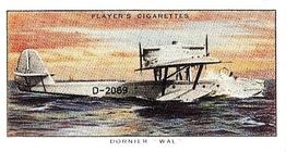 1990 Imperial Tobacco Ltd. 1935 Player's Aeroplanes (Civil) (Reprint) #41 Dornier “Wal” (Germany) Front