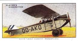 1990 Imperial Tobacco Ltd. 1935 Player's Aeroplanes (Civil) (Reprint) #50 Orta-Saint-Hubert Monoplane (Belgium) Front
