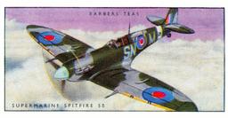 1956 Barbers Tea Aeroplanes (BAN-1) #17 Supermarine Spitfire Front