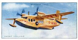 1956 Barbers Tea Aeroplanes (BAN-1) #19 Short Sealand Front