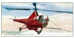 1956 Barbers Tea Aeroplanes (BAN-1) #24 Westland Sikorsky S-51 Front