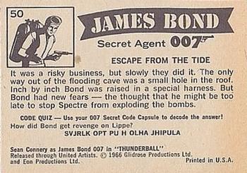1966 Philadelphia Thunderball James Bond #50 Escape From The Tide Back