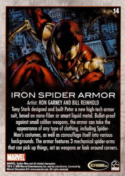 2009 Rittenhouse Spider-Man Archives - Foil #14 Iron Spider Armor Back
