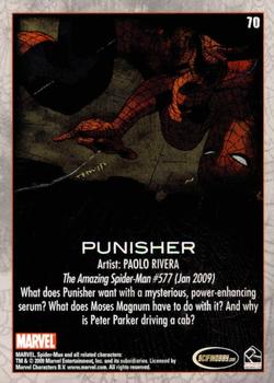 2009 Rittenhouse Spider-Man Archives - Foil #70 Punisher Back