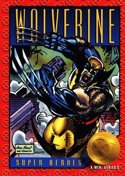 1993 Toy Biz X-Men Series 2 #36 Wolverine Front