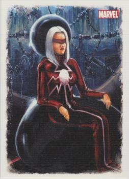 2009 Rittenhouse Spider-Man Archives - Allies Painted Art #A6 Madame Web Front