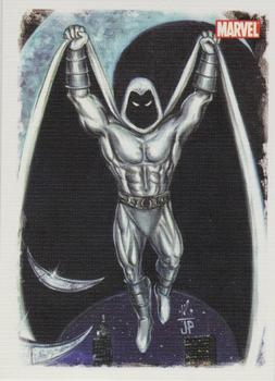 2009 Rittenhouse Spider-Man Archives - Allies Painted Art #A7 Moon Knight Front