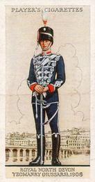 1939 Player's Uniforms of the Territorial Army #17 Royal North Devon Yeomanry (Hussars) 1908 Front